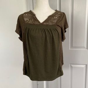 Olive blouse